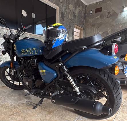 ROYAL ENFIELD SHOTGUN 650 PLASMA BLUE ROYAL ENFIELD SHOTGUN 650 PLASMA BLUE